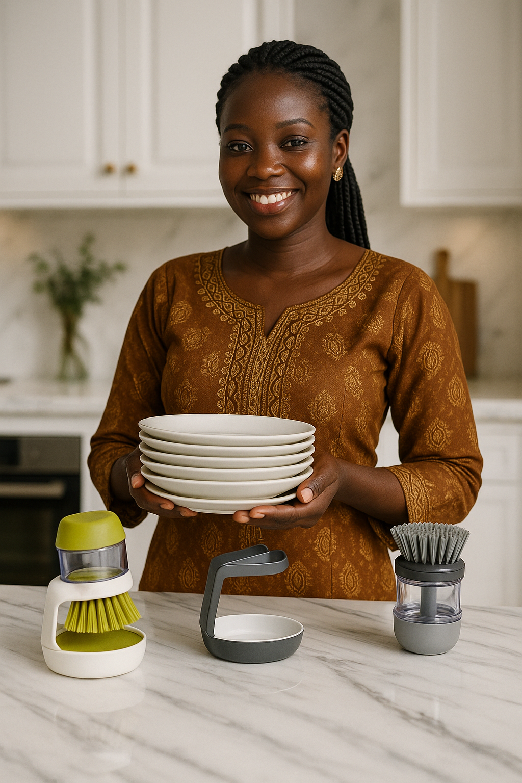 Brosse vaisselle moderne, nettoyage facile et rapide